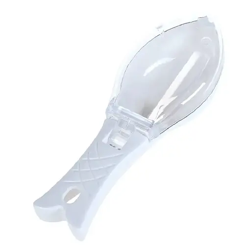 Рибочистка пластикова з контейнером 16 см, Kitchen Master Білий 84714 - фото 1