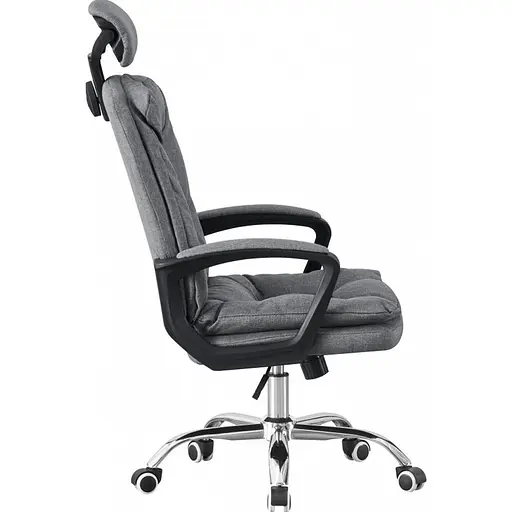 Офісне крісло GT Racer B-471 Fabric Dark Gray [156032] - фото 2