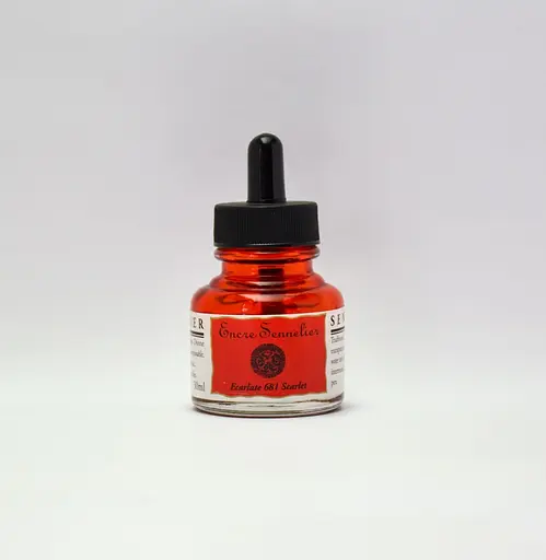 Чорнило для каліграфії Sennelier, 30 мл, Скарлет (Scarlet)