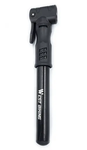 Насос велосипедный West Biking YP0711133 черный (G0000930)