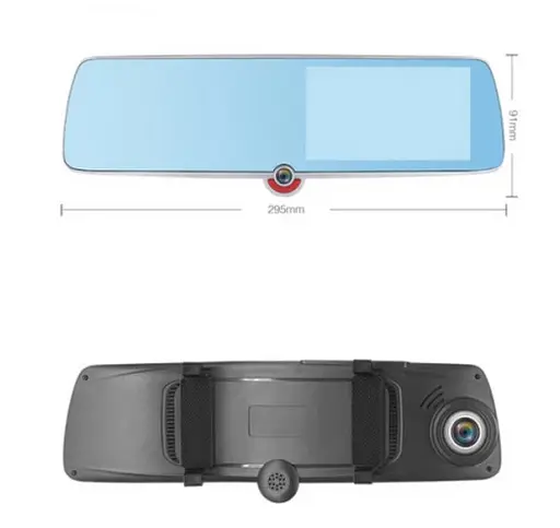 Зеркало с видеорегистратором L1030 5'' (3 камеры) touch AHD - фото 3