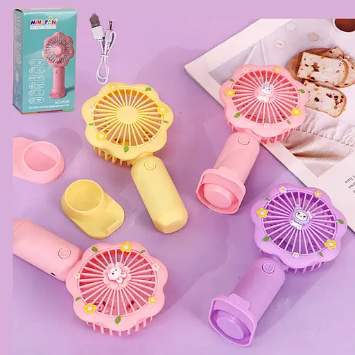 Вентилятор, вбудований акумулятор, USB кабель, P360 (В асортименті) - фото 3