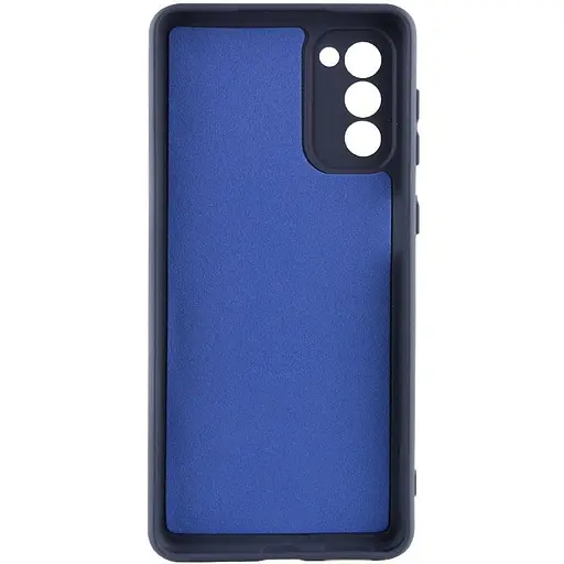 Чохол TPU GETMAN Liquid Silk Full Camera для Samsung Galaxy S23 Синій / Midnight Blue - фото 3