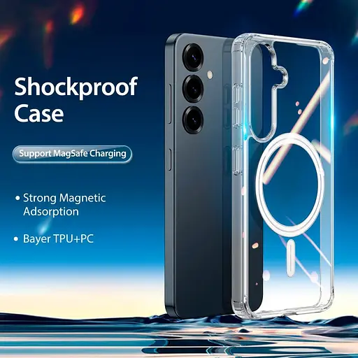 Чохол Dux Ducis Clin Mag with MagSafe для Samsung Galaxy S25 Plus Transparent [134547] - фото 5