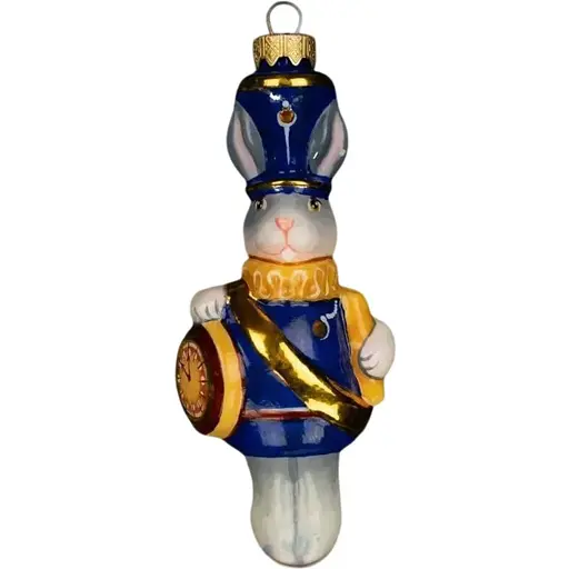 Ялинкова прикраса Різдвяні історії Кролик різдвяний скло (4820001045772)