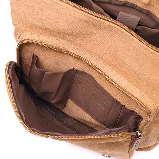 Велика сумка для ноутбука з текстильним клапаном 36х33х10 см Vintage 36х33х10 см sum0021433 - фото 5