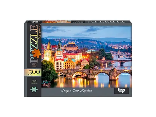 Пазл Prague. Czech republic Danko Toys C500-14-01, 500 ел.