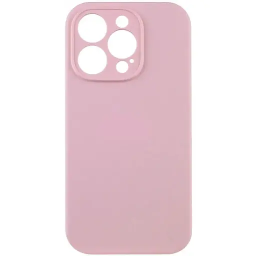 Чохол Silicone Case із захистом камери Full Apple iPhone 13 Pro Max Chalk Pink
