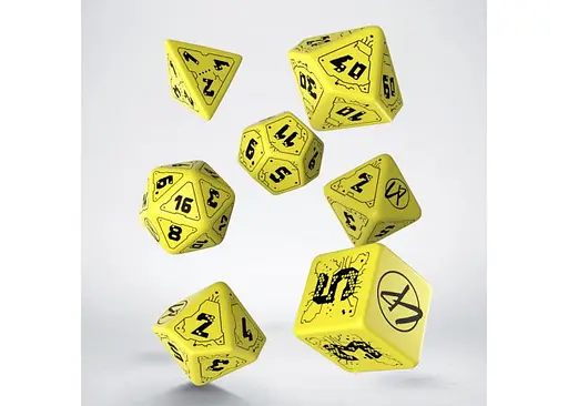 Набір кубиків Cyberpunk Red Dice Set - Danger Zone , 7 шт. (SCPU03) - фото 2