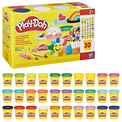 Набір маси для ліплення Hasbro Play-Doh 30 баночок (F0634)