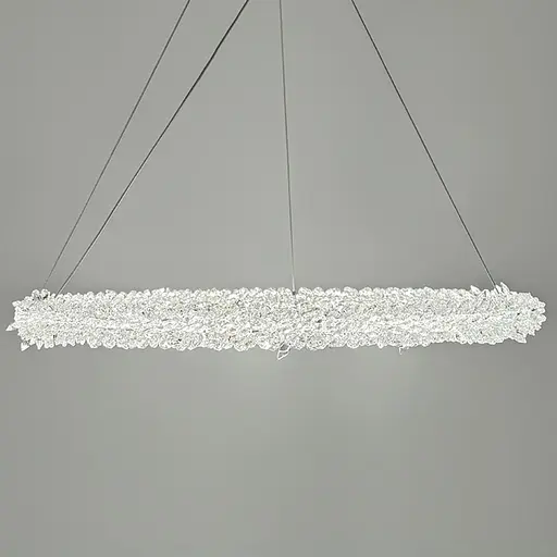 Невероятная хрустальная подвесная латунная люстра Ø 80 см | Ст. MD9105R-800 AB | Line F - фото 6