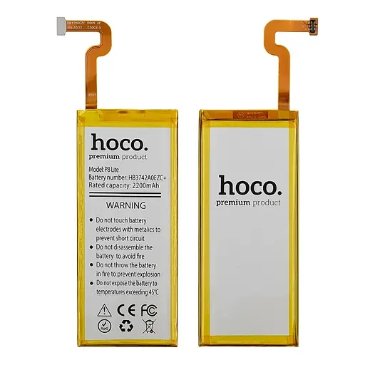 Акумулятор Hoco HB3742A0EZC+ для Huawei P8 Lite / Y3 (2017) / GR3 / Enjoy 5S / Lumiere - фото 2