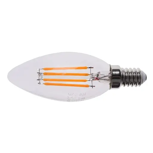 Лампа Brille світлодіодна LED 6W E14 COG WW C35, 220 В