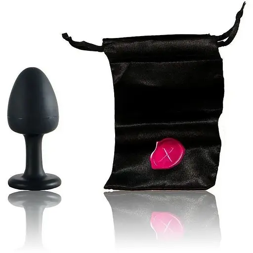 Анальна пробка Dorcel Geisha Plug Diamond XL з кулькою всередині створює вібрації макс діаметр 4.5 см - фото 3