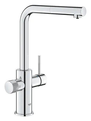 Смеситель для кухни с подключением питьевой воды Grohe Blue Pure Minta 30590000 Хром - фото 1