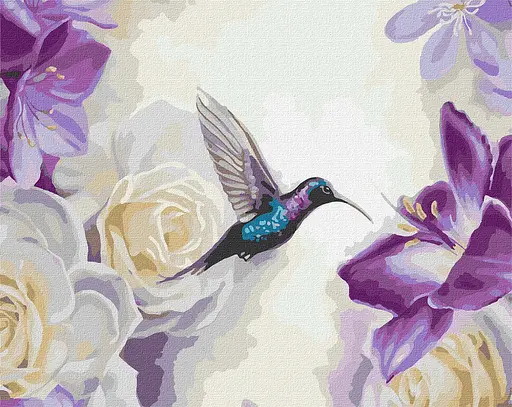 Набір для розпису по номерах. "Таємничий сад" 40х50см КНО4469