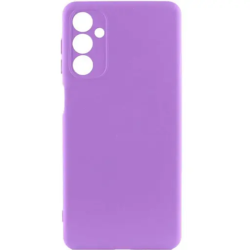 Чохол Silicone Cover Lakshmi Full Camera (A) для Samsung Galaxy M34 5G Фіолетовий / Purple