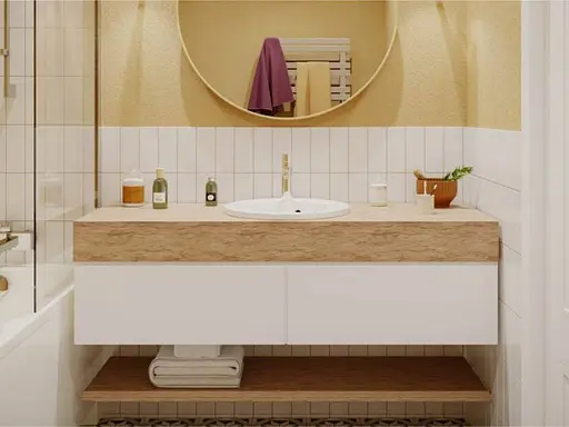 Умивальник Miraggio Madison 0001053, Білий - фото 3