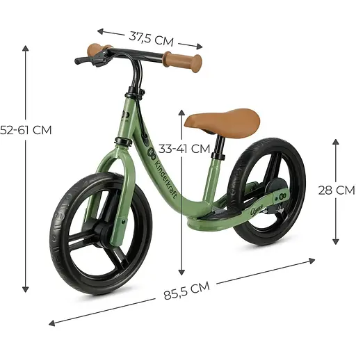 Беговел Kinderkraft Space Light Green (KRSPAC23GRE0000) - фото 8