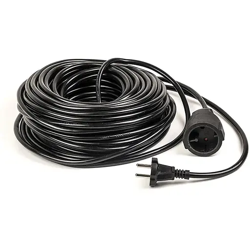 Удлинитель PowerPlant 30 м, 2x1.5мм2, 10А (JY-3021/30)