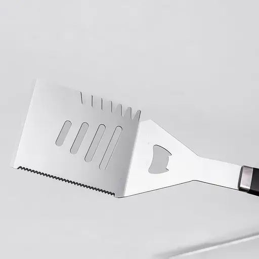 Набор аксессуаров для гриля Yiwu 45 см вилка лопатка для мяса для кемпинга отдыха барбекю дачи BQ-7 - фото 4