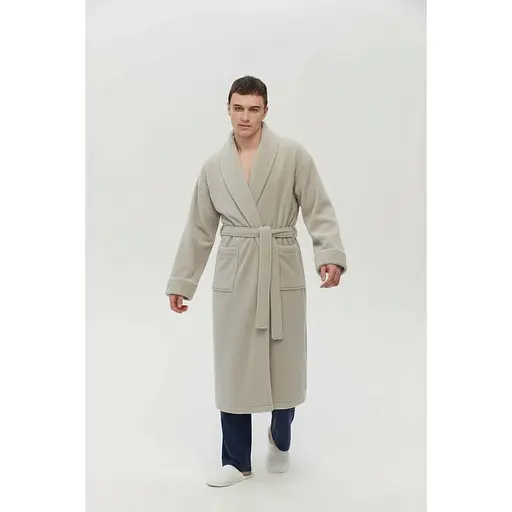 Халат Lotus Home Bold New махровый 2XL бежевый (svt-2000022347914) - фото 6