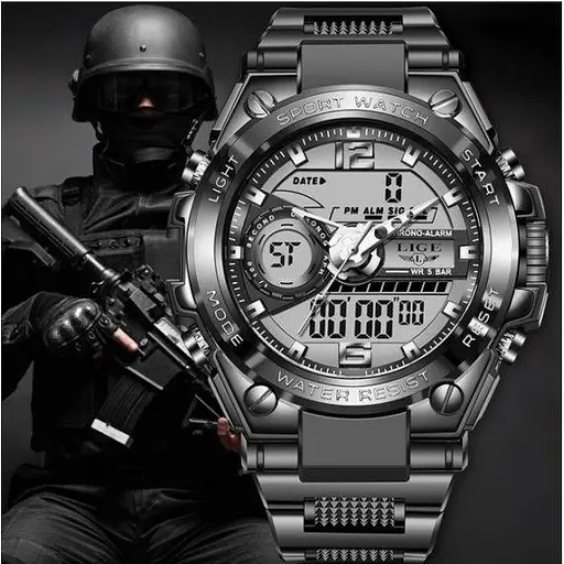 Годинники чоловічі наручні Lige Sport - фото 7