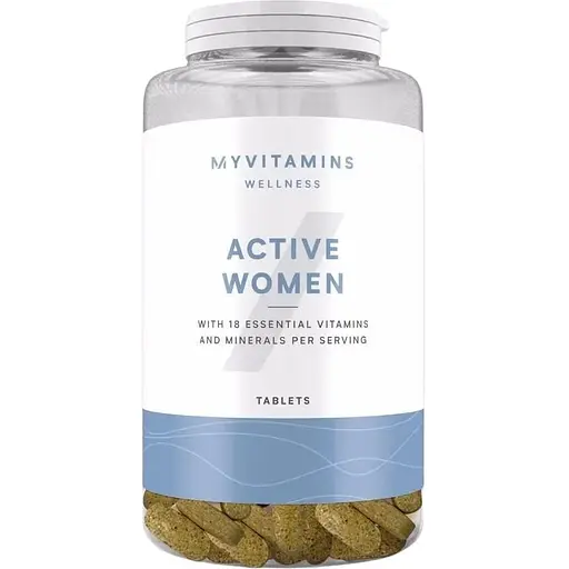 Жіночий вітамінно-мінеральний комплекс MyProtein MyVitamins Active Woman Multivitamin, 120 таблеток