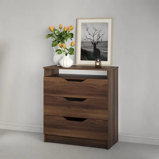 Комод в спальню MebelStar 800 Лилу 81x40x89 см Дуб янтарный (MBS-1341)