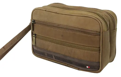 Чоловіча шкіряна барсетка Always Wild 23х15х10 см acs0018085 - фото 3