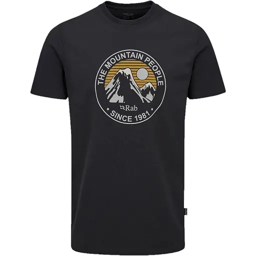 Футболка Rab Stance Alpine Peak Beluga L (1033-RB QCC-03-BEL-LRG)