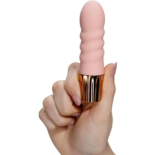 Міні-вібратор Crushious Mellow Bubbles рожевий 11 х 2.8 см - фото 7