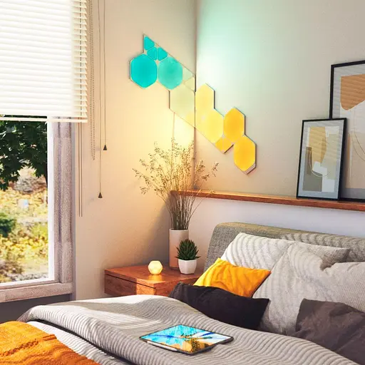 Гнучкі роз'єми для підключення додаткових світлодіодних панелей Nanoleaf Shapes Flex Linkers 3шт (NC04-0070) [87860] - фото 5