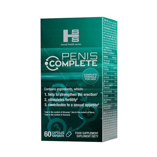 Таблетки для чоловіків SHS Penis Complete 60 шт - фото 6