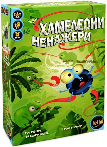 Настольная игра Ігромаг Липкие Хамелеоны (Sticky Chameleons) (укр.) (51557)
