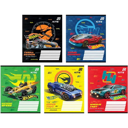 Набор тетрадей Kite HW в клетку 12 листов 25 шт. (HW26-232) - фото 1