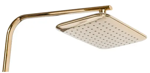 Душовя система Rea Tom з термостатом gold REA-P7102, Золотий - фото 5