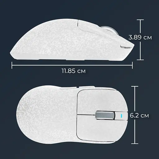 Мышь Ajazz AJ199 White Carbon fiber (AJ199-W) - фото 13