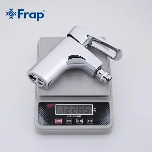 Смеситель для биде Frap F5066 однорычажный латунный Хром 30412 - фото 7