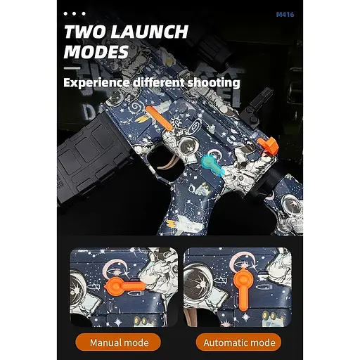 Детский бластер с гелевыми шариками - фото 4