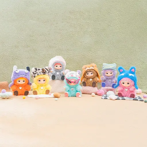 Колекційна м'яка іграшка з кільцем Весела вечірка Pop Top Letsvan 17WK-0601 серії "Wakuku" - фото 3