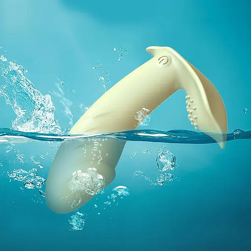 Вибратор-бабочка для женщин силиконовый с 10 режимами и пультом 96 мм зеленый - фото 5