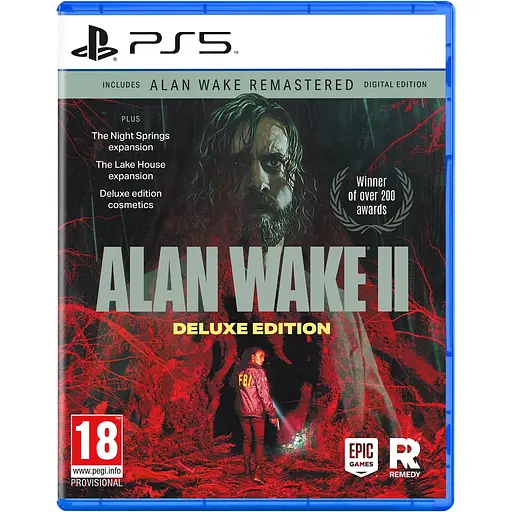 Гра Alan Wake 2 Deluxe Edition для PS5 RU (138885)