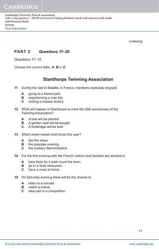 Cambridge Practice Tests IELTS 19 General with Answers, withAudio and Resource Bank - фото 3