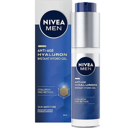 Антивіковий гідрогель NIVEA MEN Hyaluron 50 мл (83997) - фото 1