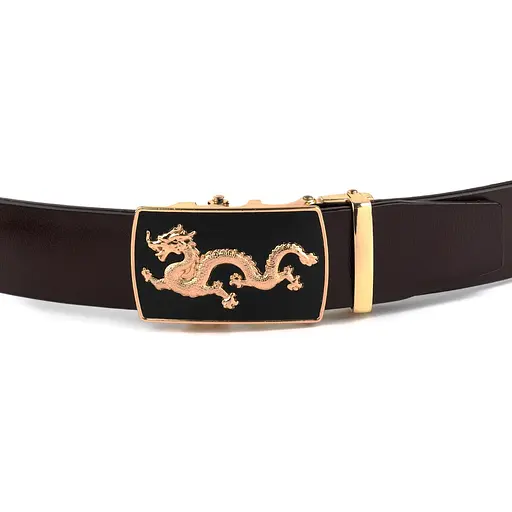 Ремінь шкіряний Vintage чоловічий 115х3,4 см acs0014860 - фото 2