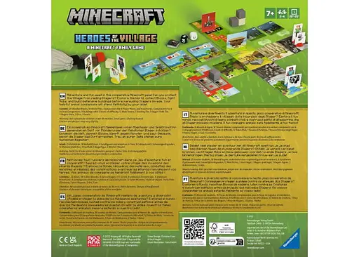 Настільна гра Ravensburger Майнкрафт: Герої села (Minecraft - Heroes of the Village) (англ.) (PS137) - фото 3