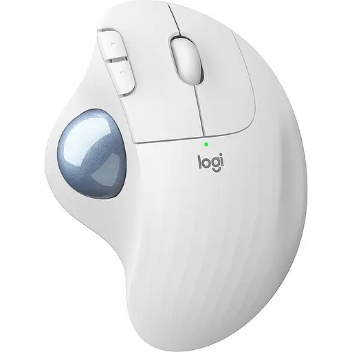 Беспроводная мышь Logitech M575 Ergo Wireless Trackball Off-White (910-006438) - фото 1
