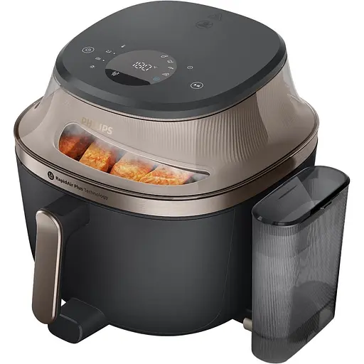 Мультипіч Philips Series 5000 OVI SteamFry 2000 Вт чорний (NA547/07) - фото 1