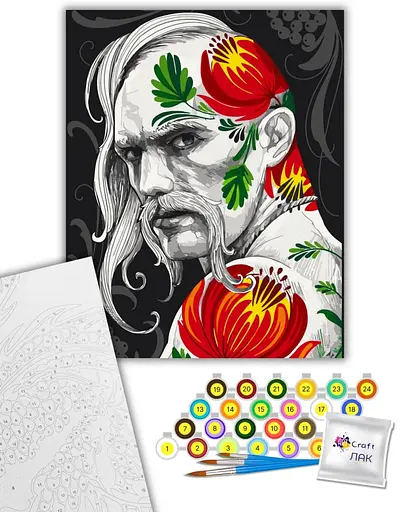 Набір для розпису ArtCraft Козак. Арт 40 x 50 см (10054-AC) - фото 2